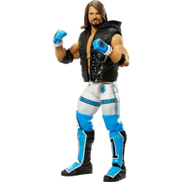 Mattel WWE Ultimate Edition AJ Styles 6-inch Action Figure with 30+ Articulation Points