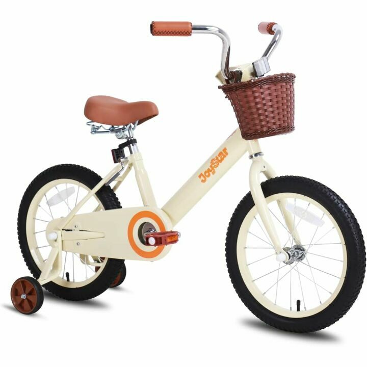 JOYSTAR Vintage Kids Bike with Training Wheels