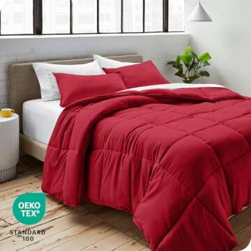 Bare Home Twin XL Comforter Set - Ultra-Soft All-Season