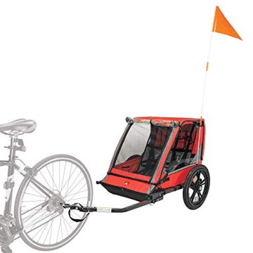 Allen Sports Hi-Viz 2-Child Bicycle Trailer for Families