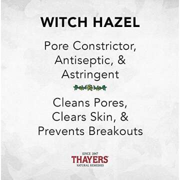 THAYERS Alcohol-Free Witch Hazel Facial Toner with Aloe Vera, Cucumber, Trial Size, 3 Ounce