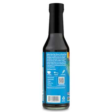 Coconut Secret Coconut Aminos - 8 fl oz - Low Sodium Soy Sauce Alternative, Low-Glycemic - Organic, Vegan, Non-GMO, Gluten-Free, Kosher - Keto, Paleo, Whole 30 - 48 Servings