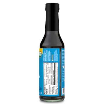 Coconut Secret Coconut Aminos - 8 fl oz - Low Sodium Soy Sauce Alternative, Low-Glycemic - Organic, Vegan, Non-GMO, Gluten-Free, Kosher - Keto, Paleo, Whole 30 - 48 Servings