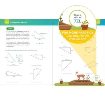 IXL Eighth Grade Math Workbook - Geometry & Algebra Guide