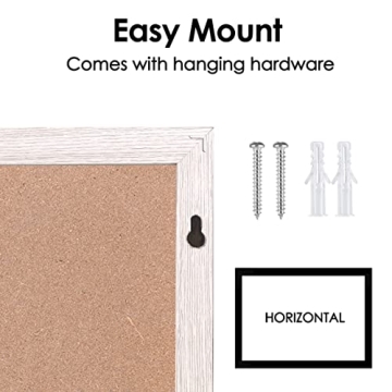 TORASO Whiteboard Calendar, Magnetic Board Combo for Organizing