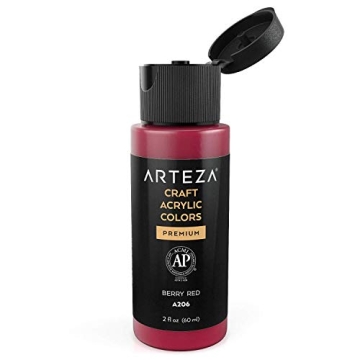 Arteza Craft Acrylic Paint Set - 20 Classic Colors for All Art Projects