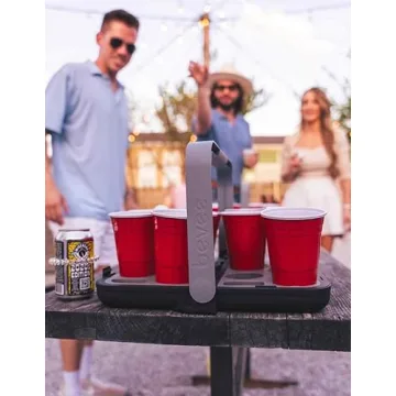 Bevee Reusable Drink Carrier for Up to 12 Cups Securely