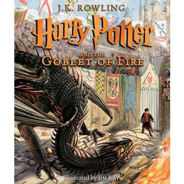 Harry Potter and the Goblet of Fire: The Illustrated Edition (Harry Potter, Book 4) (4)