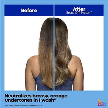 Matrix Total Results Brass Off Blonde Threesome Leave-In Treatment | Protects & Smooths | For Color Treated Hair | 5.1 Fl. Oz