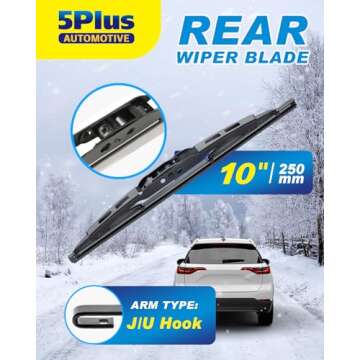 5 PLUS® 10 Inch Rear Wiper Blade for GMC Acadia/Chevy Trax & Traverse OEM Quality