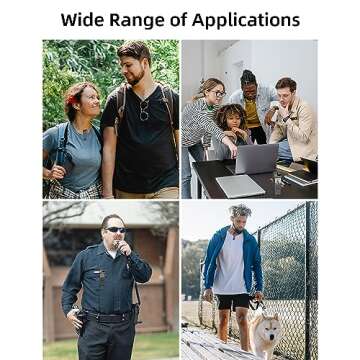 VIDCASTIVE 64G Body Camera with Video Recording, 1080P HD Police Body Worn Cam with 180° Rotatable Lens, Night Vision, and 6 Hours Battery Life for Daily Records, Delivery/Serving Jobs