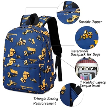 CAMTOP Preschool Backpack for Boys; Adorable & Functional
