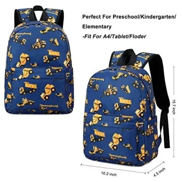 CAMTOP Preschool Backpack for Boys; Adorable & Functional