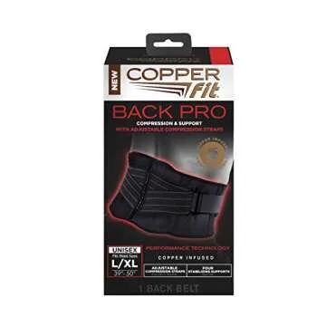 Copper Fit Pro Back Support for Comfort & Stability