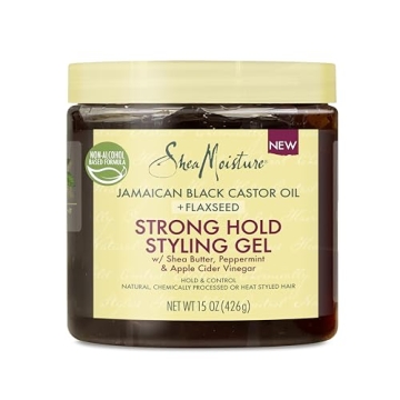 SheaMoisture Styling Strong Hold Anti-Frizz Gel for Natural Hair - 15 oz
