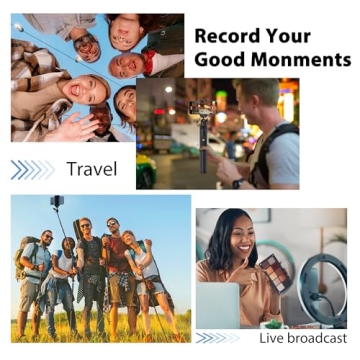 Bluehorn 62 Inch Extendable Selfie Stick Tripod with Remote