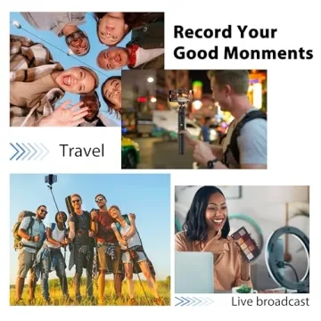 Bluehorn 62 Inch Extendable Selfie Stick Tripod with Remote