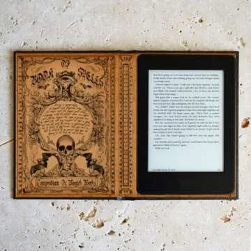 Universal Book Cover for eReader Devices with 6 to 6.8 Inch Screen or 7.5 to 5.1 Inches in Size. Works with kobo, Nook, Kindle, Kindle Paperwhite, Sony, storytel and More.