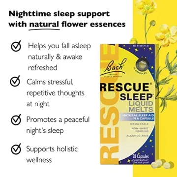 Bach RESCUE SLEEP Melts - Natural Sleep Aid Capsules