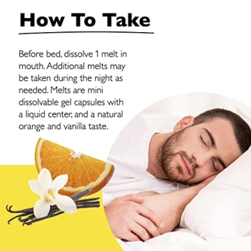 Bach RESCUE SLEEP Melts - Natural Sleep Aid Capsules