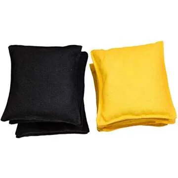Festival Depot All-Weather Cornhole Bean Bags Set of 8 - Duck Cloth Canvas Corn Hole Bags Tossing Ga...