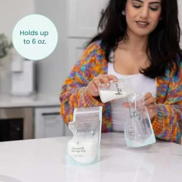 Motif Medical Milk Storage Bags with Easy Pour Spout 40 Count