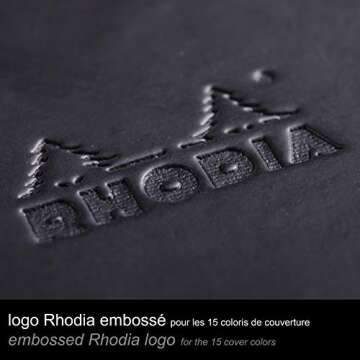 Rhodia A5 Rigid Notebook - Premium Fountain Pen Paper
