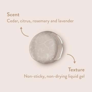 PAUME Sanitize at Home Duo: Signature Pump & Refillable Hand Gel Sanitizer 17oz - Silicon & Paraben Free, No Artifiical Fragrances & Vegan