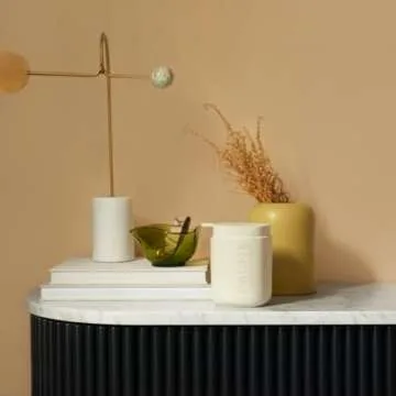 PAUME Sanitize at Home Duo: Signature Pump & Refillable Hand Gel Sanitizer 17oz - Silicon & Paraben Free, No Artifiical Fragrances & Vegan