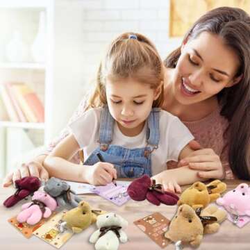 DINESIL 28Pcs Adorable Plush Bears for Parties and Gifts