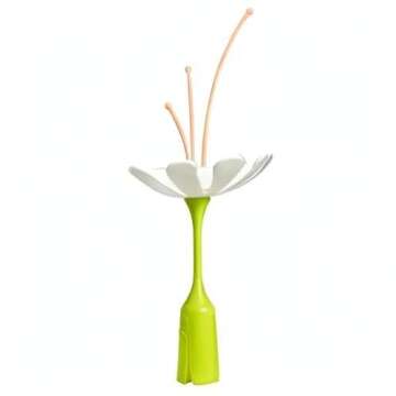 Boon Poke and Stem Baby Bottle Drying Rack Accessories - Space Saving Baby Accessories for Baby Bottle-Feeding Supplies - Bottle Rack Dryer Attachments for Baby Bottle Storage