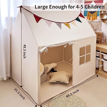 Large Kids Play Tent Indoor Outdoor Sturdy Playhouse