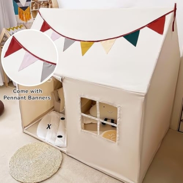 Large Kids Play Tent Indoor Outdoor Sturdy Playhouse