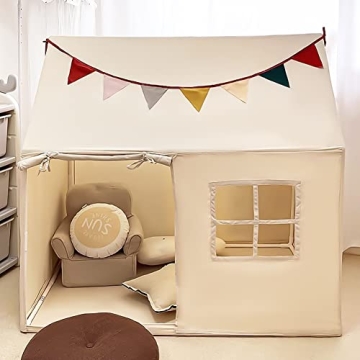 Large Kids Play Tent Indoor Outdoor Sturdy Playhouse