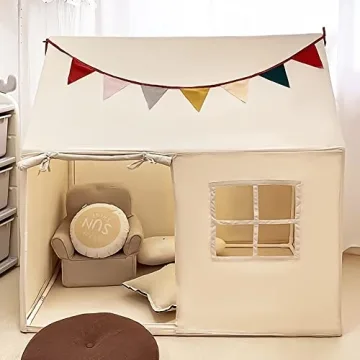 Large Kids Play Tent Indoor Outdoor Sturdy Playhouse