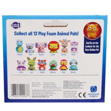 Educational Insights Playfoam Pals Wild Friends 2-Pack, Non-Toxic, Sensory, Arts & Crafts For Kids, Surprise Collectible Toy, Ages 3+