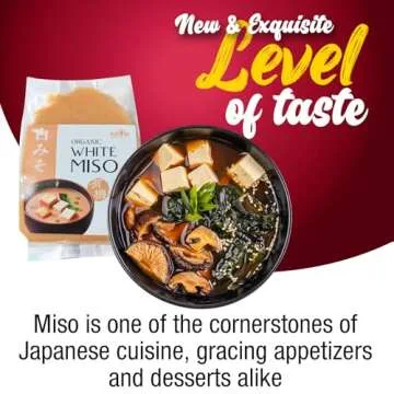 Organic White Miso Paste for Authentic Japanese Cooking