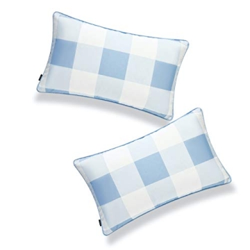 Stylish Hofdeco Coastal Pillow Covers Set of 2 in Blue