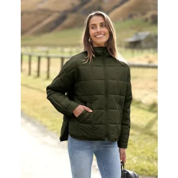 Stylish Lightweight Women’s Quilted Puffer Jacket