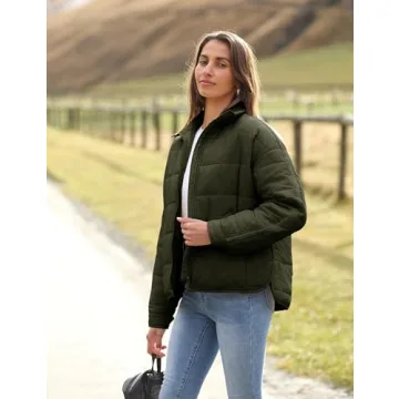 Stylish Lightweight Women’s Quilted Puffer Jacket