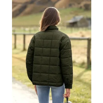 Stylish Lightweight Women’s Quilted Puffer Jacket