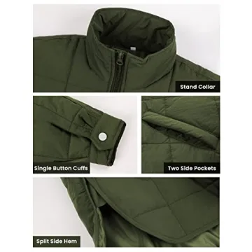 Stylish Lightweight Women’s Quilted Puffer Jacket