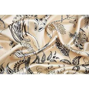 Corciova Silk Feeling 35x35 Hair Scarf for Women