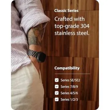 Stylish Fullmosa Apple Watch Metal Band for All Series