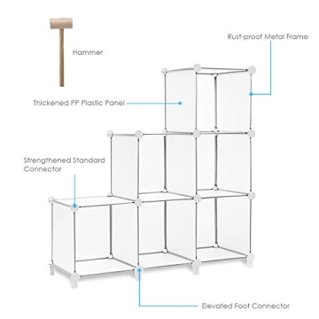 TomCare 6-Cube Storage Organizer for Home and Office