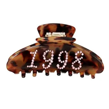 Personalized Large Claw Clips for Women with Strong Hold