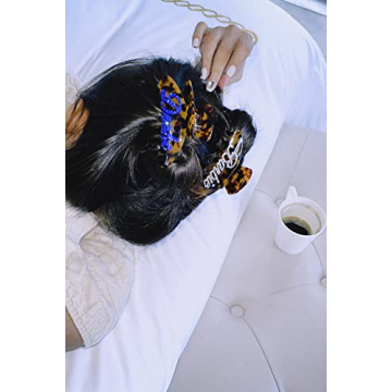 Personalized Large Claw Clips for Women with Strong Hold