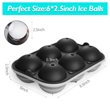 TINANA Ice Ball Maker for Elegant Drink Experiences