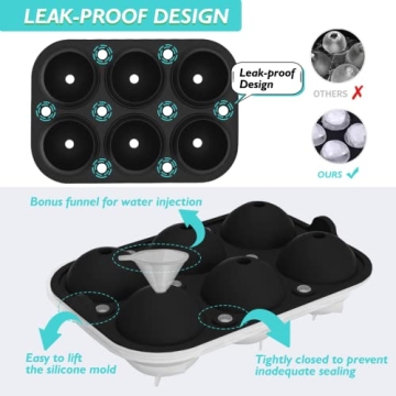 TINANA Ice Ball Maker for Elegant Drink Experiences