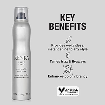 Kenra Professional Shine Spray for Instant Weightless Shine